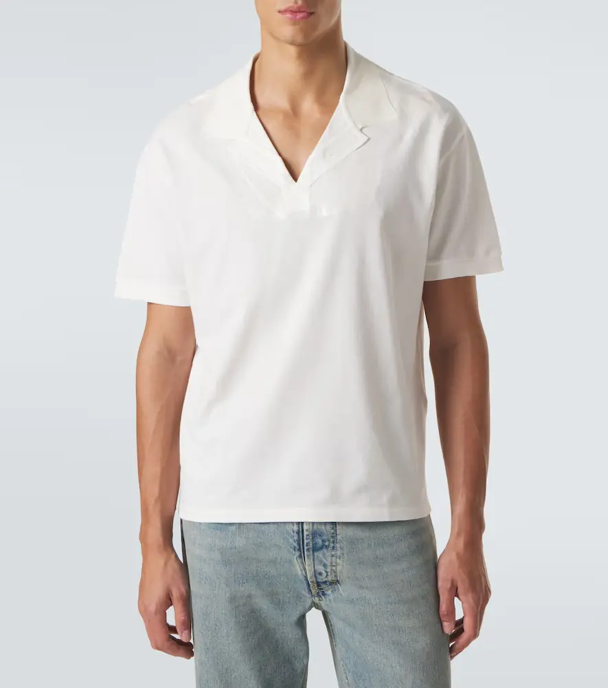 Maison Margiela Cotton piqué polo shirt | Thumbnail 5 Maison Margiela Cotton piqué polo shirt | Thumbnail 5