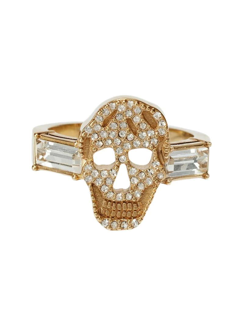 Skull crystal-embellished ring Skull crystal-embellished ring