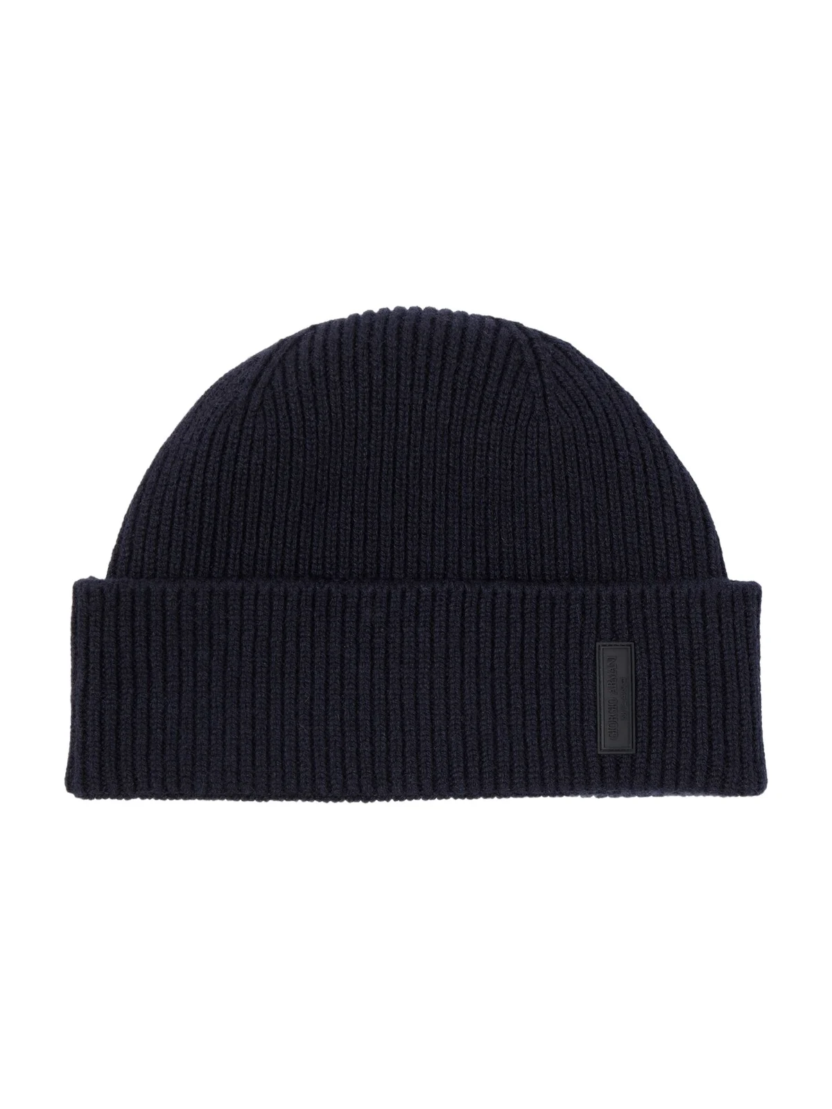 Giorgio Armani Ribbed-knit cashmere beanie