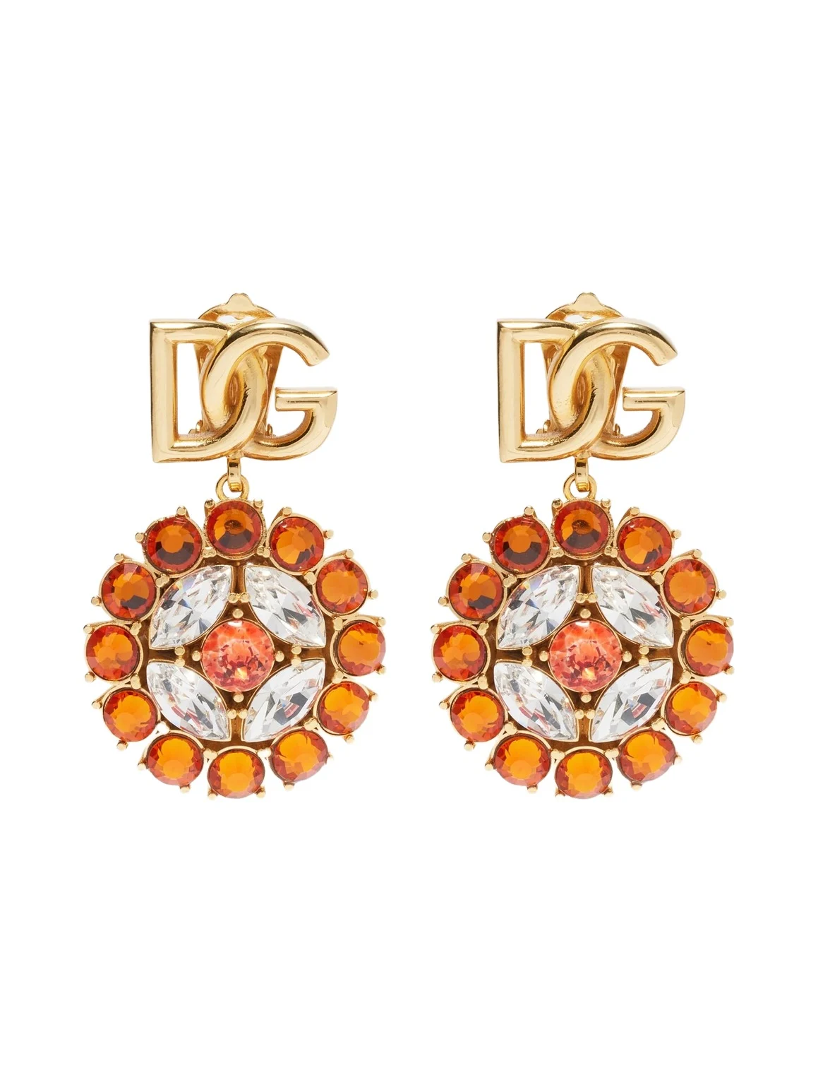 DG embellished clip-on earrings DG embellished clip-on earrings