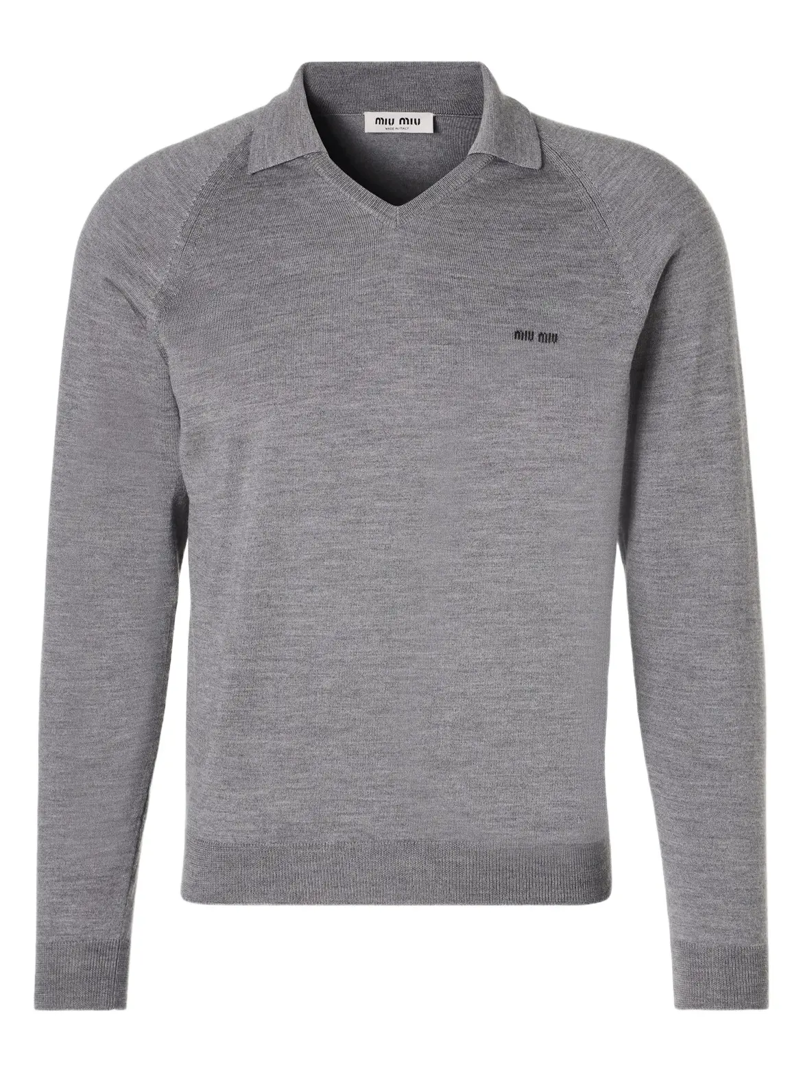 Miu Miu Virgin wool polo sweater