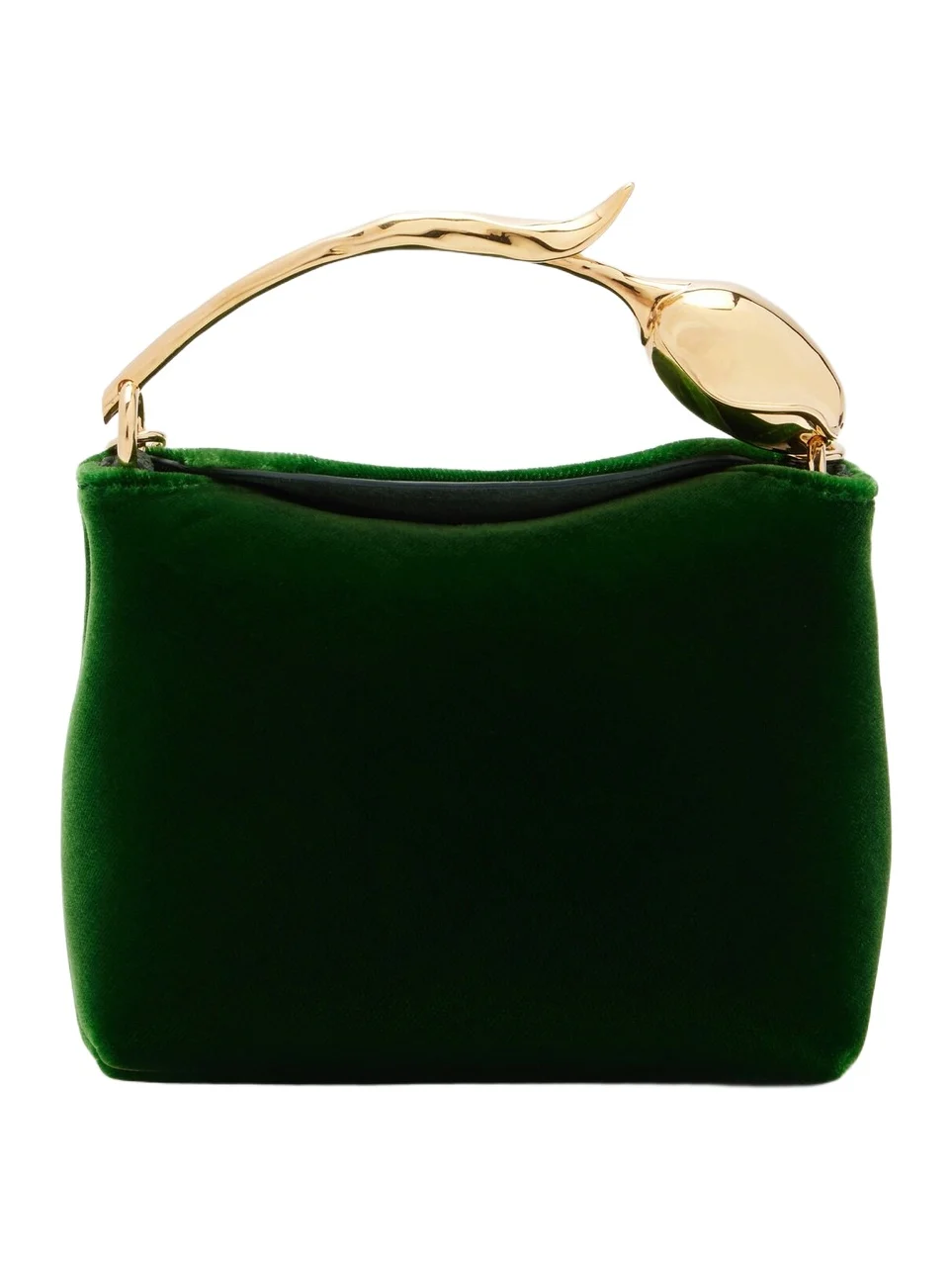 Bloom Micro velvet top-handle bag Bloom Micro velvet top-handle bag