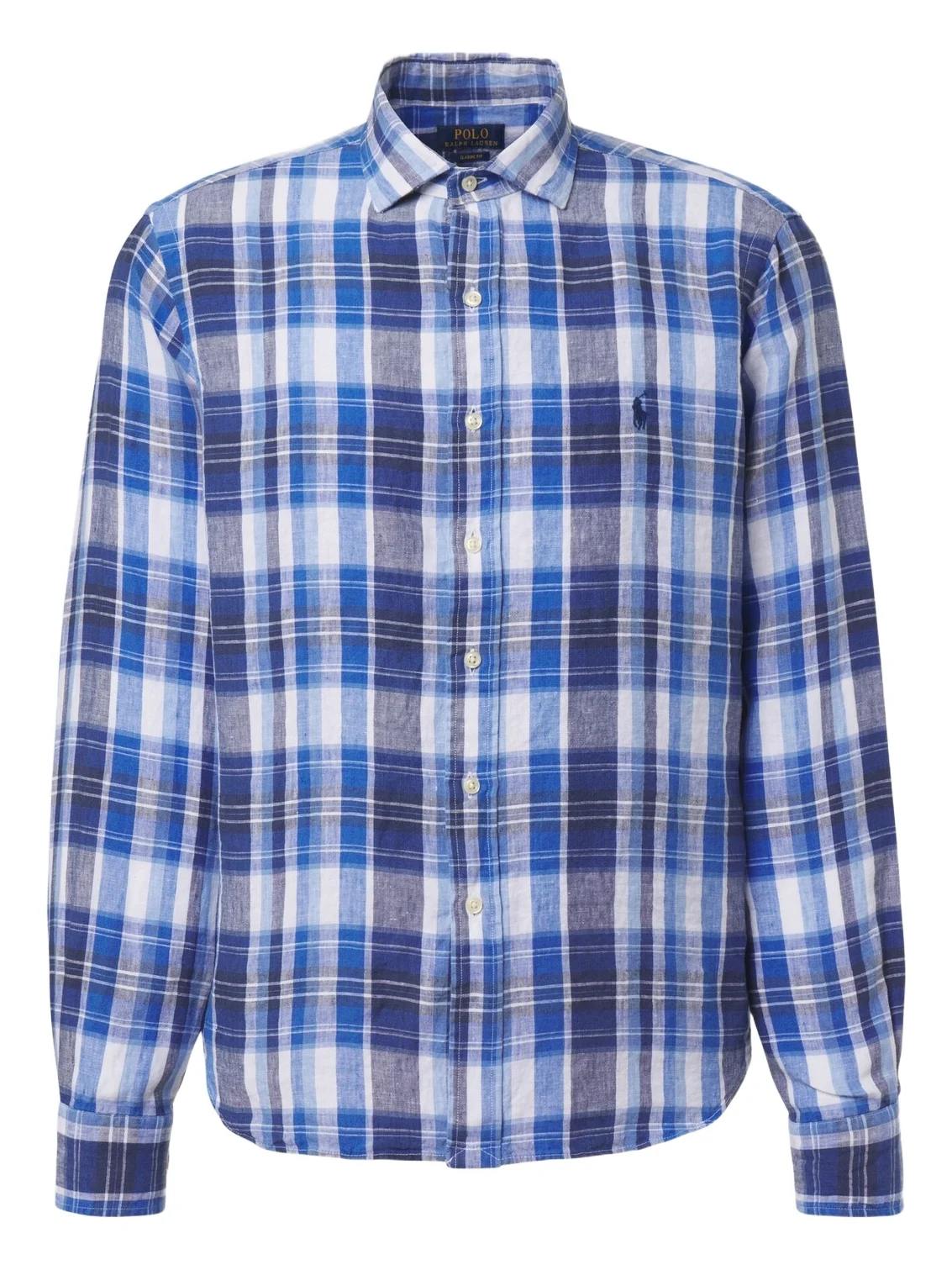 Checked linen shirt Checked linen shirt