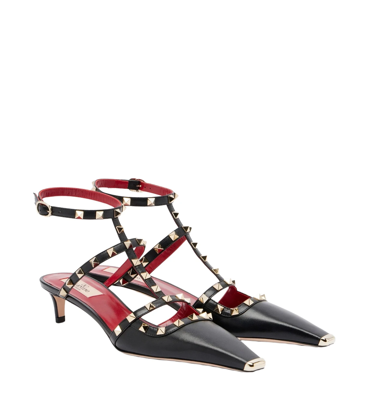 Rockstud leather pumps Rockstud leather pumps