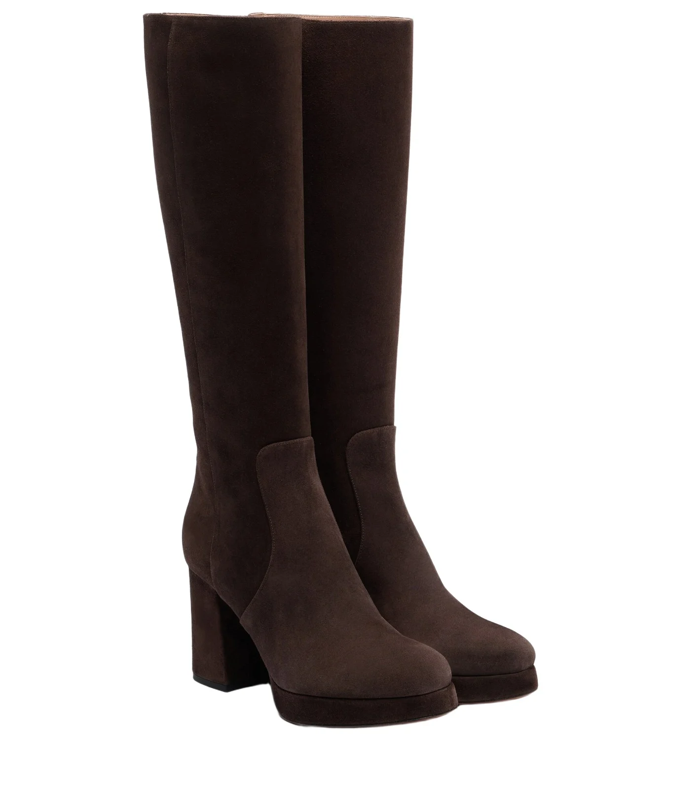 Fawcette VLogo suede knee-high boots Fawcette VLogo suede knee-high boots