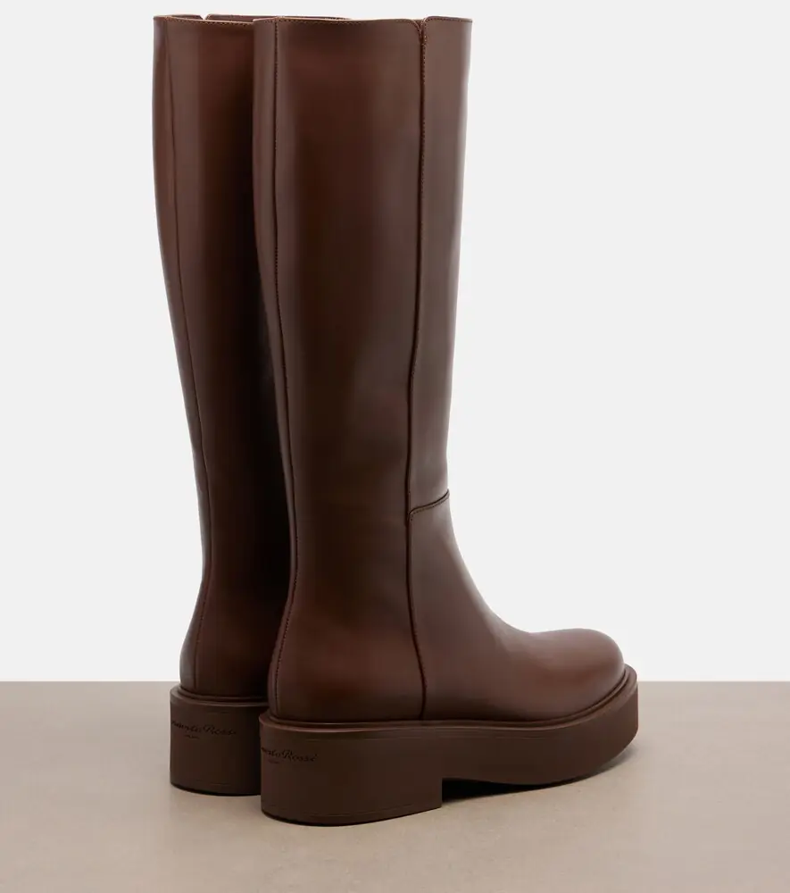 Gianvito Rossi Hiro leather knee-high boots | Thumbnail 2