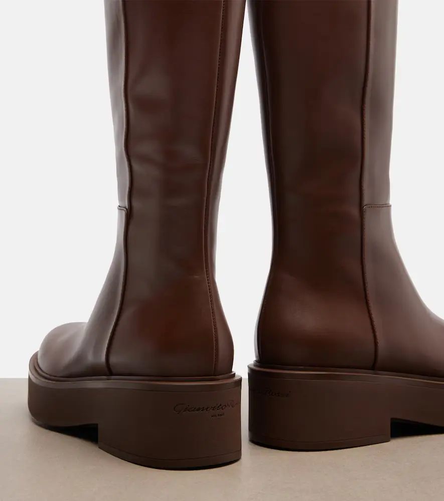 Gianvito Rossi Hiro leather knee-high boots | Thumbnail 4