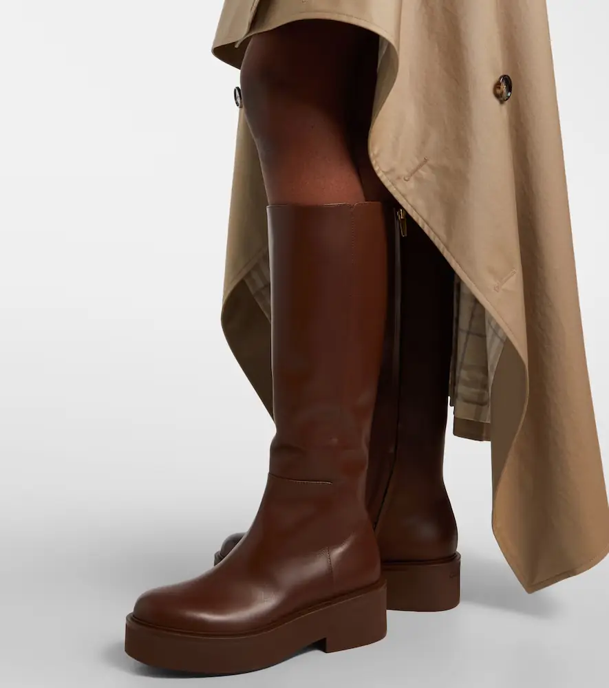Gianvito Rossi Hiro leather knee-high boots | Thumbnail 5