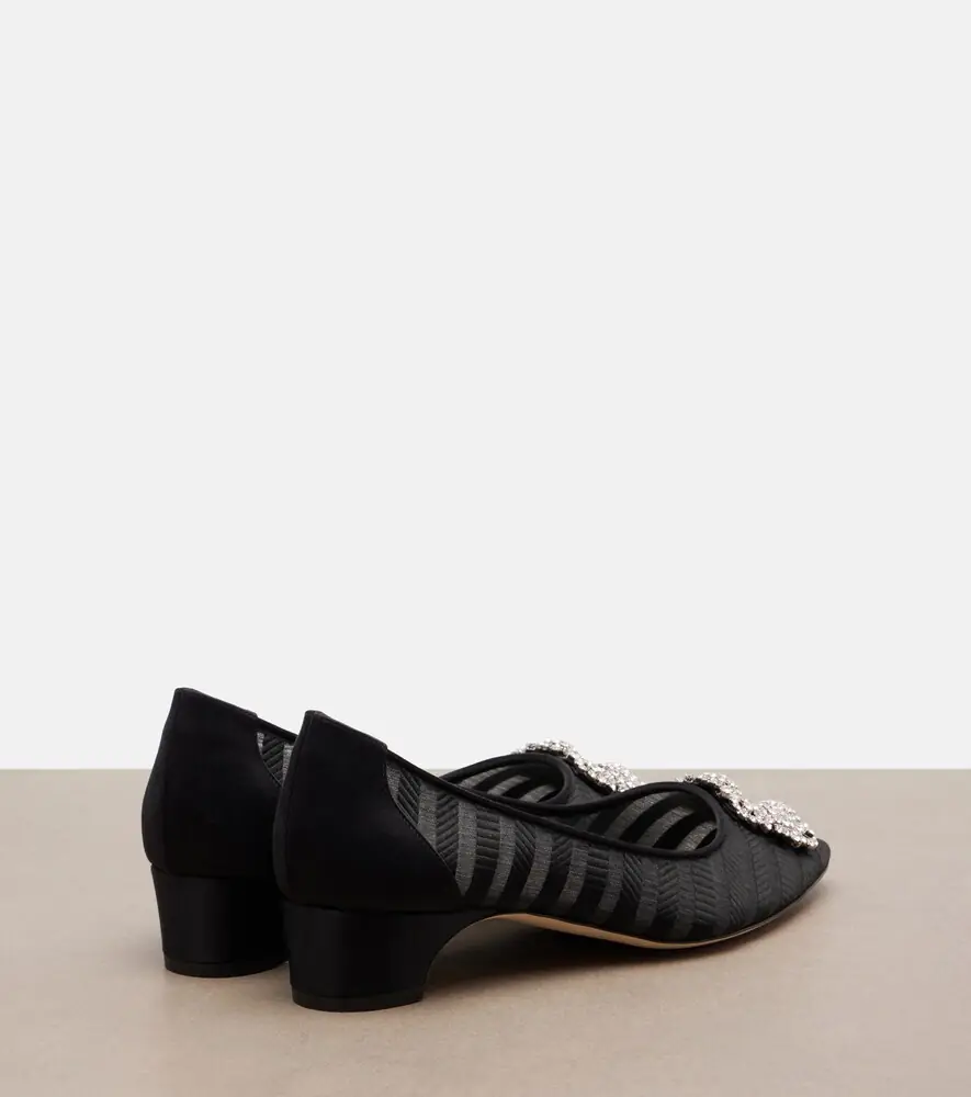Manolo Blahnik Hangisi embellished pumps | Thumbnail 4
