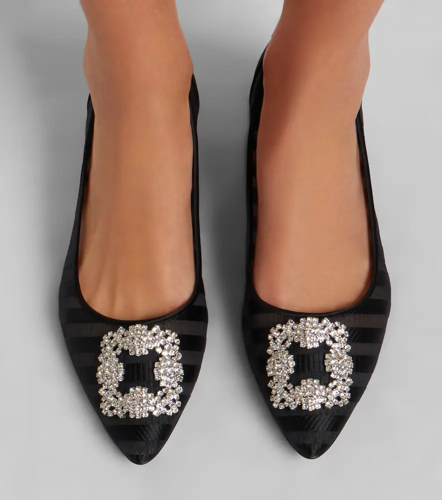 Manolo Blahnik Hangisi embellished pumps | Thumbnail 6