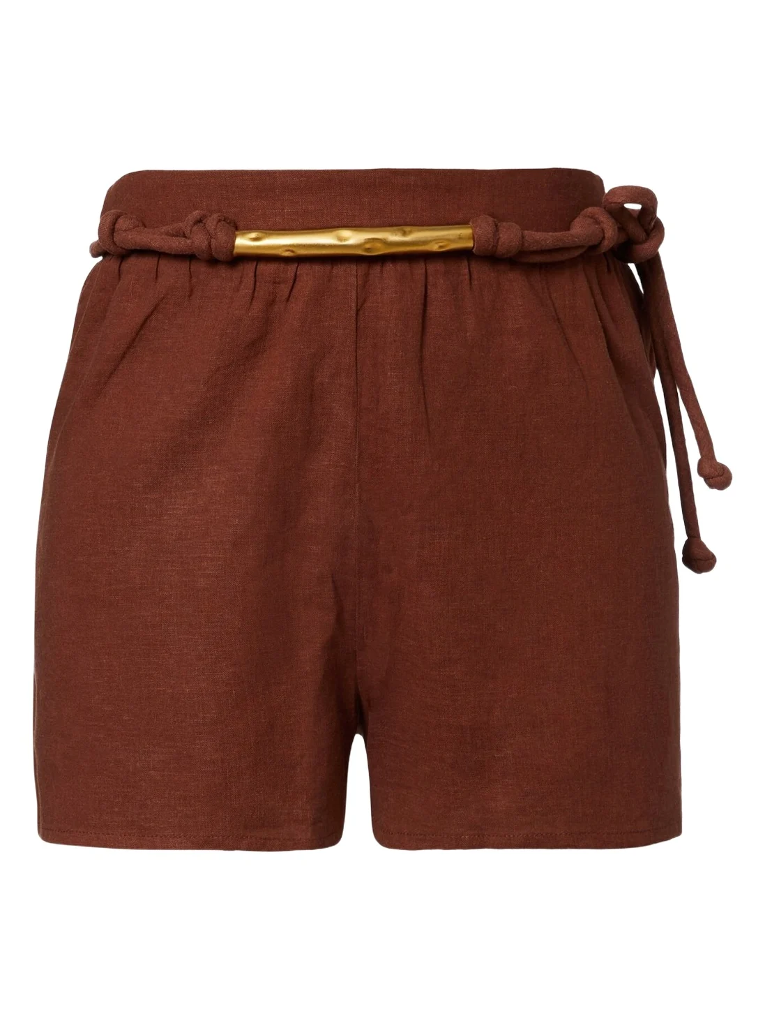 ViX Paula Hermanny Janet linen-blend shorts