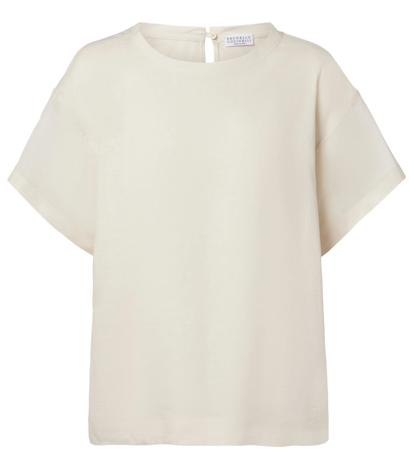 Oversized linen T-shirt