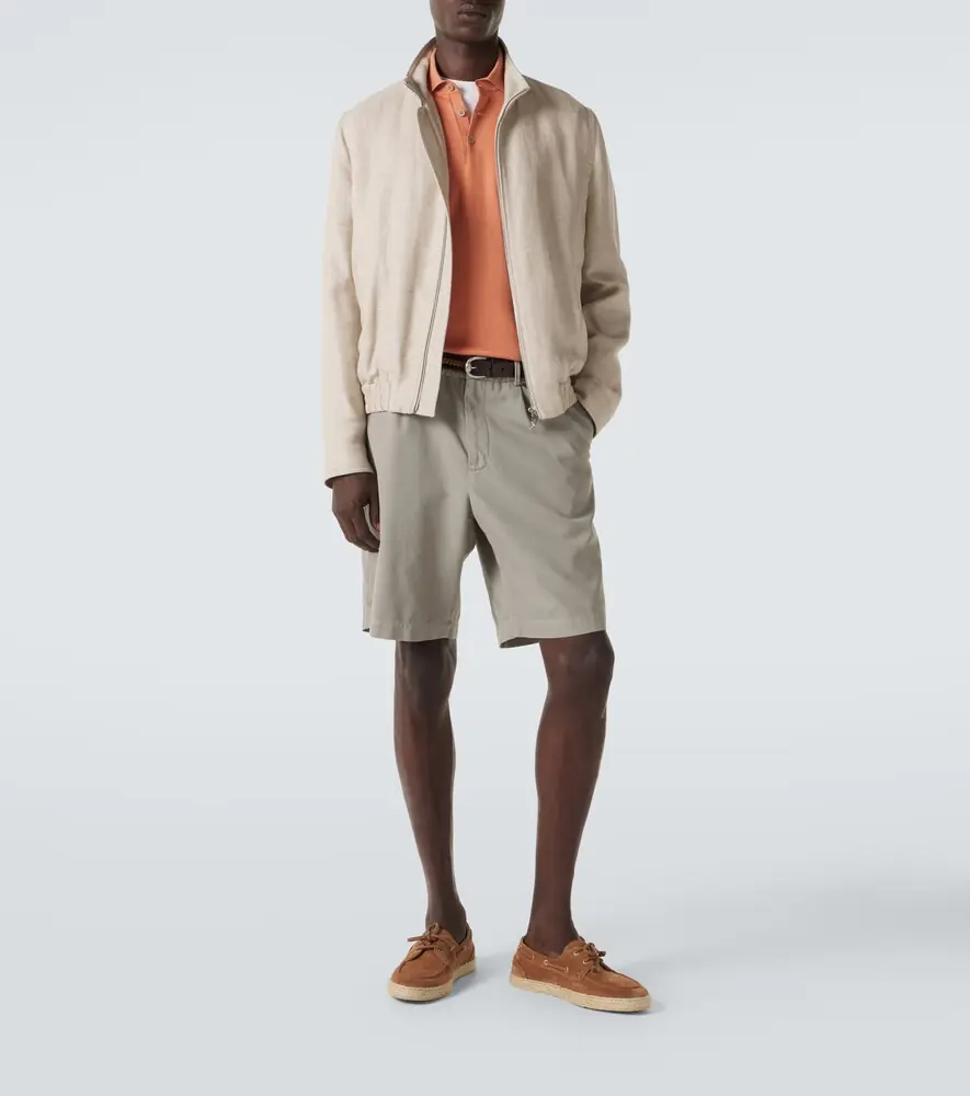 Brunello Cucinelli Cotton gabardine Bermuda shorts | Thumbnail 5 Brunello Cucinelli Cotton gabardine Bermuda shorts | Thumbnail 5