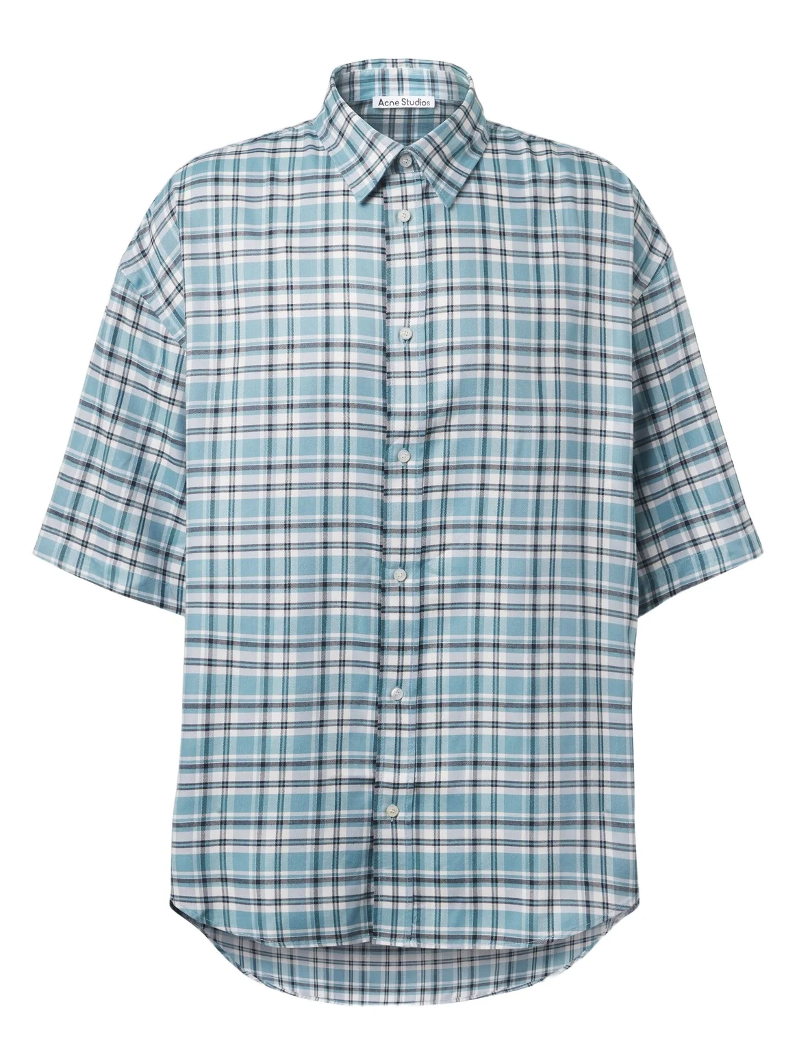 Plaid oversized flannel shirt