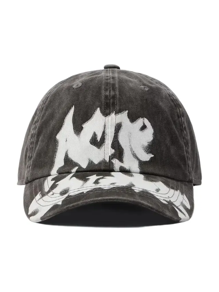 Logo cotton twill baseball cap