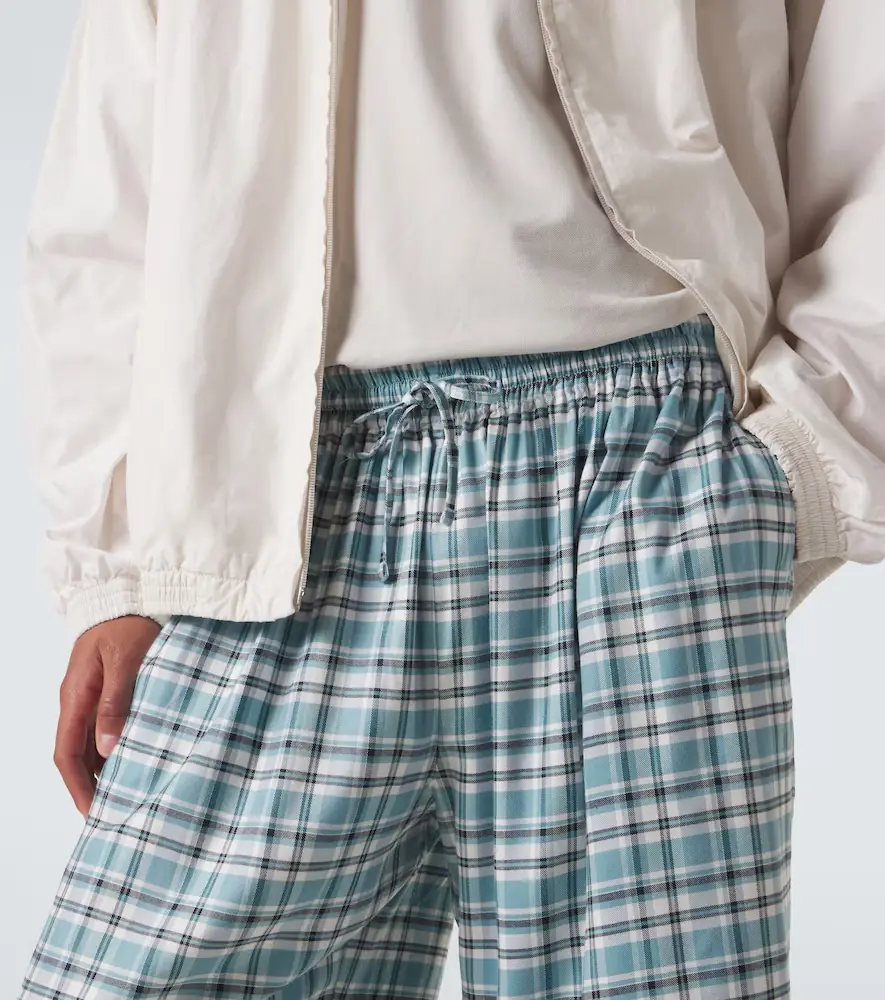 Acne Studios Plaid flannel shorts | Thumbnail 6