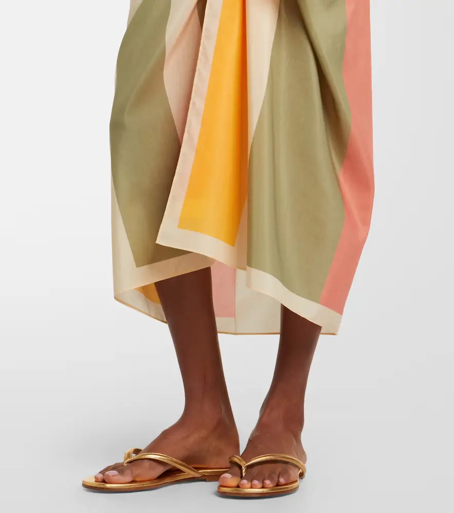 Eres Croquant striped cotton and silk beach cover-up | Thumbnail 4 Eres Croquant striped cotton and silk beach cover-up | Thumbnail 4