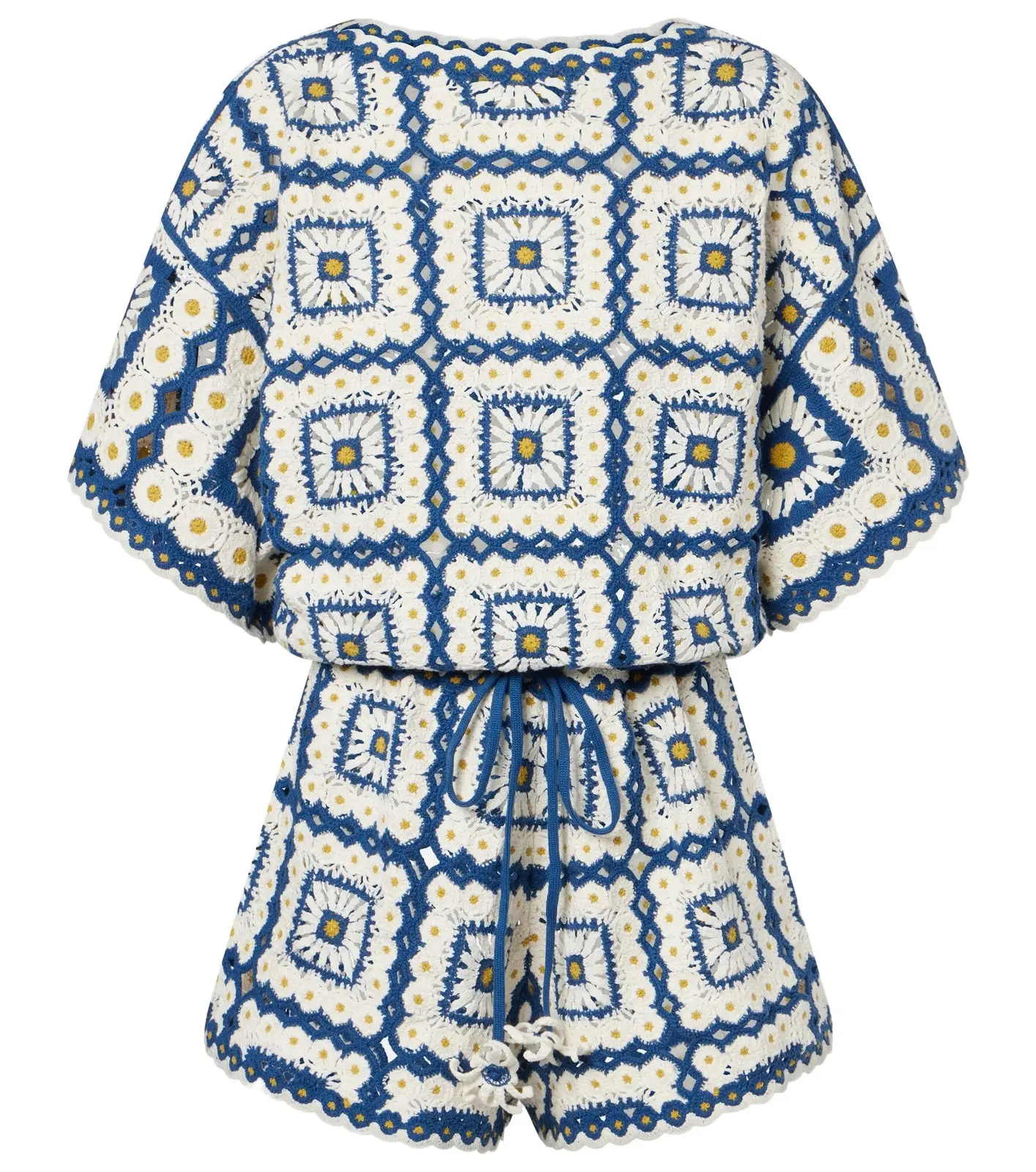 Alémais Dolly crochet cotton romper