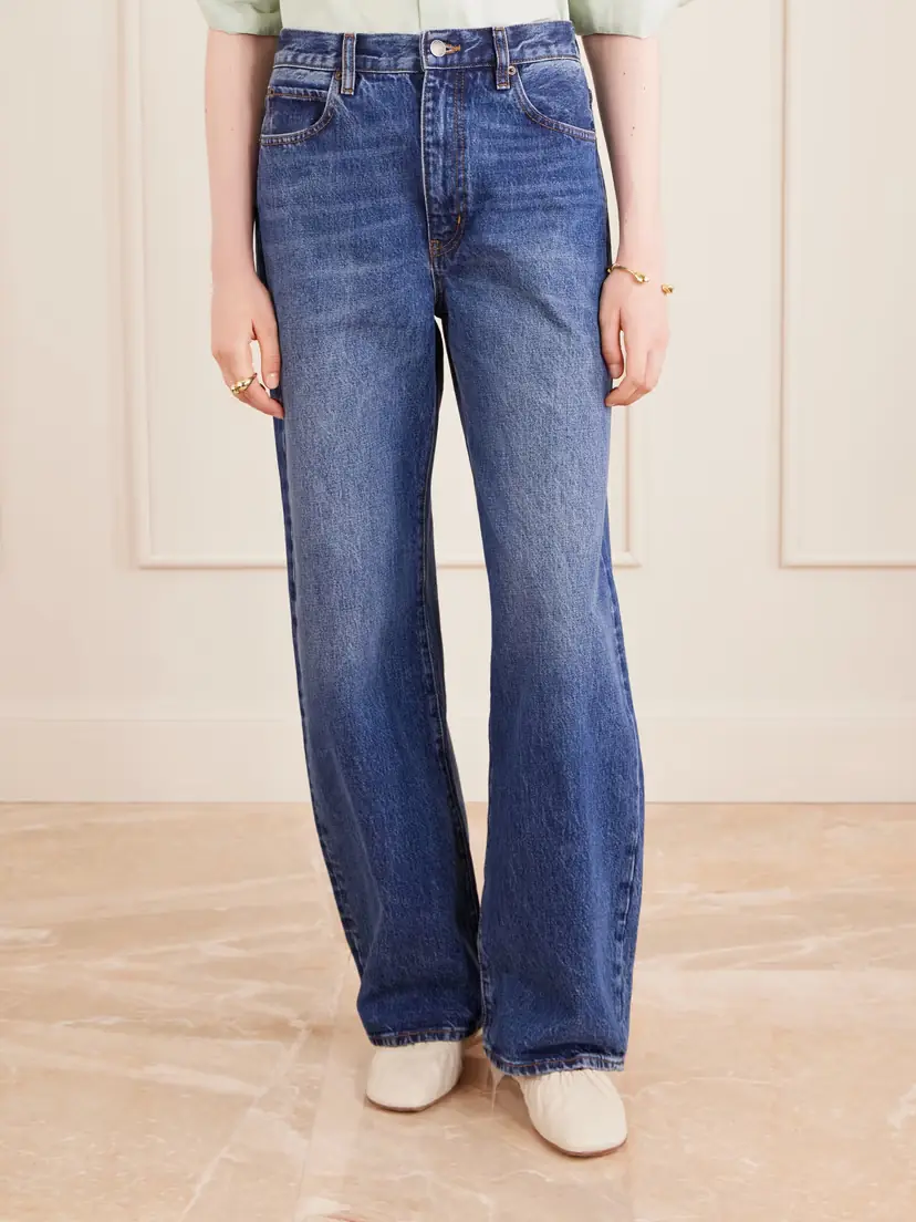 Frame The Bow High-rise Barrel-leg Jeans | Thumbnail 3 Frame The Bow High-rise Barrel-leg Jeans | Thumbnail 3