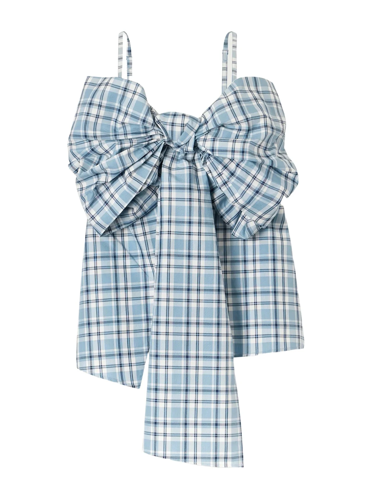 Acne Studios Tanessa Checked Cotton Blouse