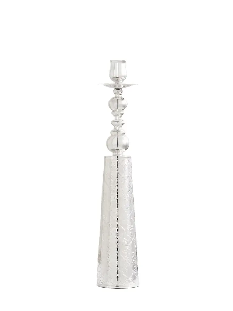 Christofle Jardin D'eden Silver-plated Candlestick | Image 1 Christofle Jardin D'eden Silver-plated Candlestick | Image 1