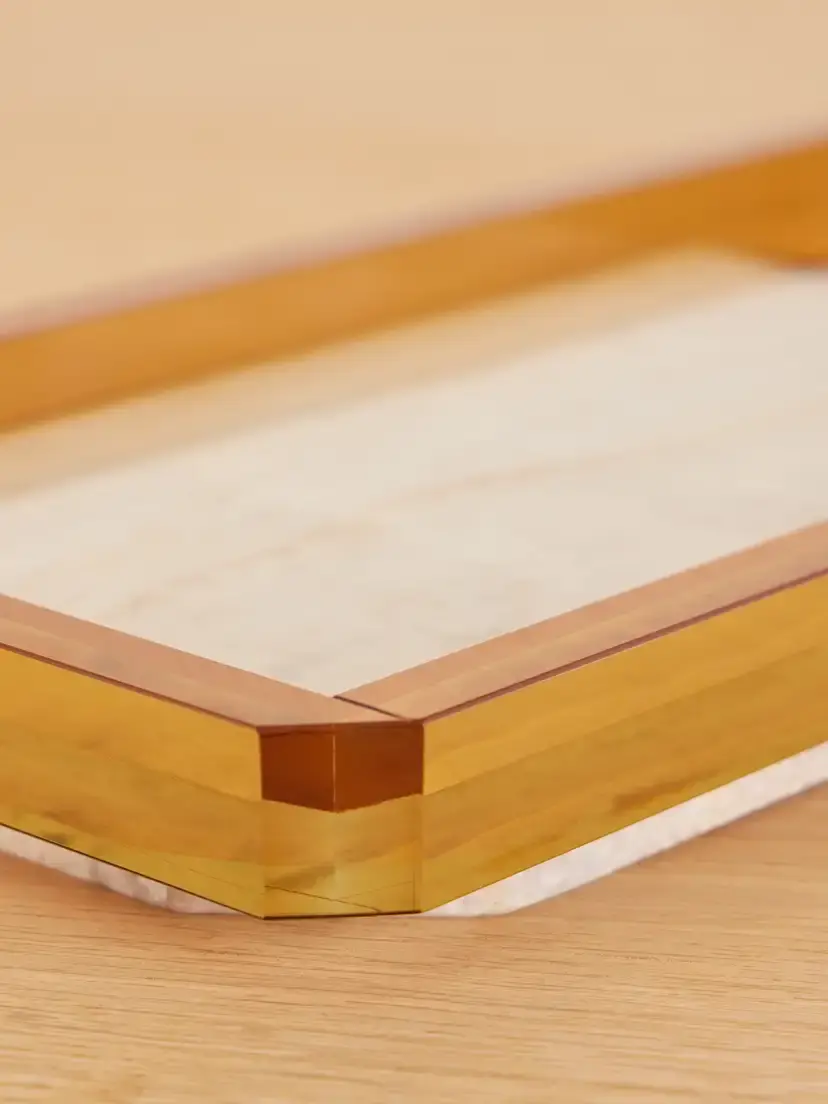Reflections Copenhagen Shadow Crystal And Onyx Tray - Brown | Thumbnail 3 Reflections Copenhagen Shadow Crystal And Onyx Tray - Brown | Thumbnail 3