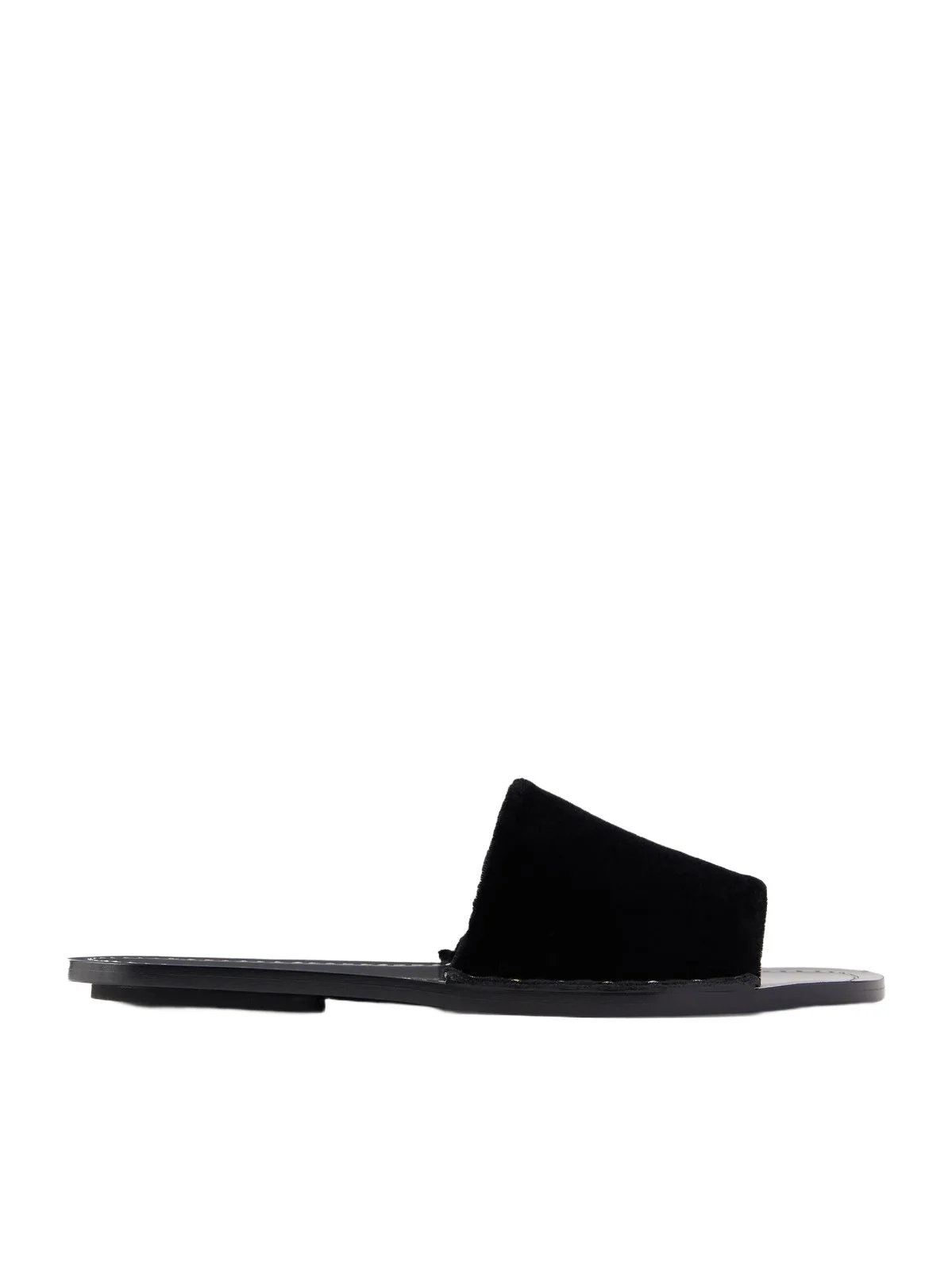 Studded Velvet Slides Studded Velvet Slides