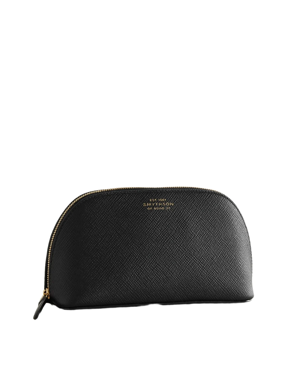 Smythson Panama Textured-leather Cosmetics Case