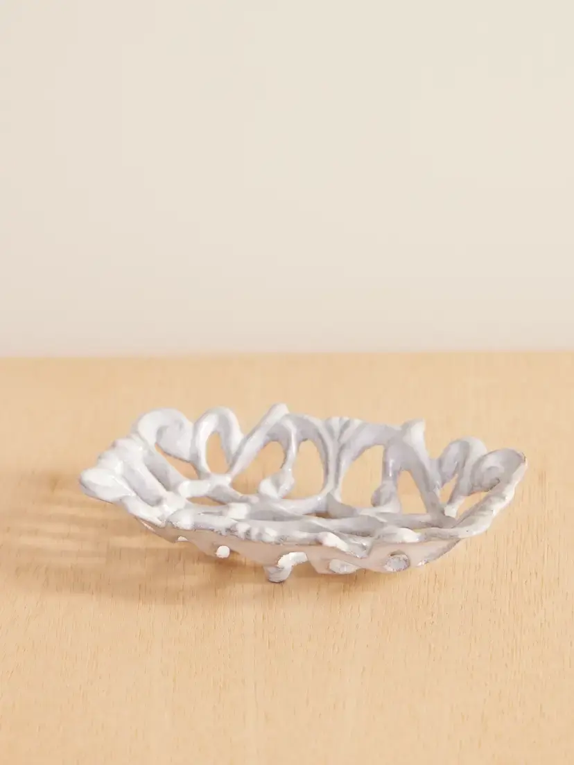 Astier De Villatte Branchu Ceramic Soap Dish | Image 1 Astier De Villatte Branchu Ceramic Soap Dish | Image 1