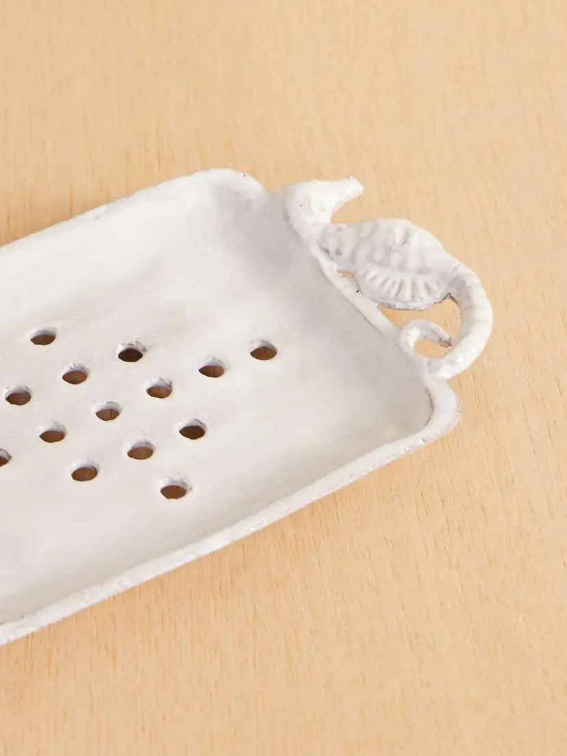Astier De Villatte Seahorse Ceramic Soap Dish | Thumbnail 3 Astier De Villatte Seahorse Ceramic Soap Dish | Thumbnail 3