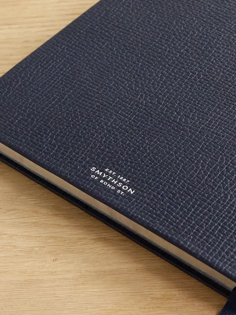 Smythson Portobello Ludlow Textured-leather Notebook | Thumbnail 3