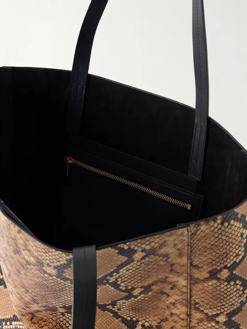 Nili Lotan Keith Medium Animal-print Leather Tote | Thumbnail 6