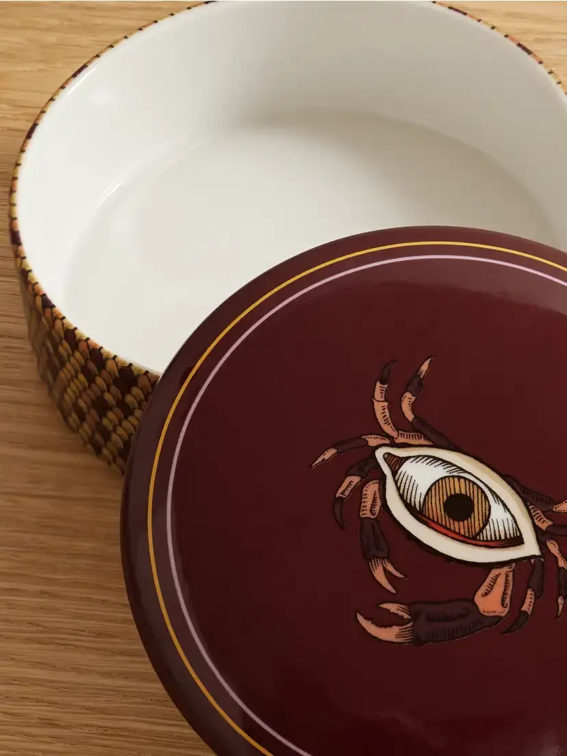La DoubleJ Keepsake Gold-plated Porcelain Trinket Box | Thumbnail 3