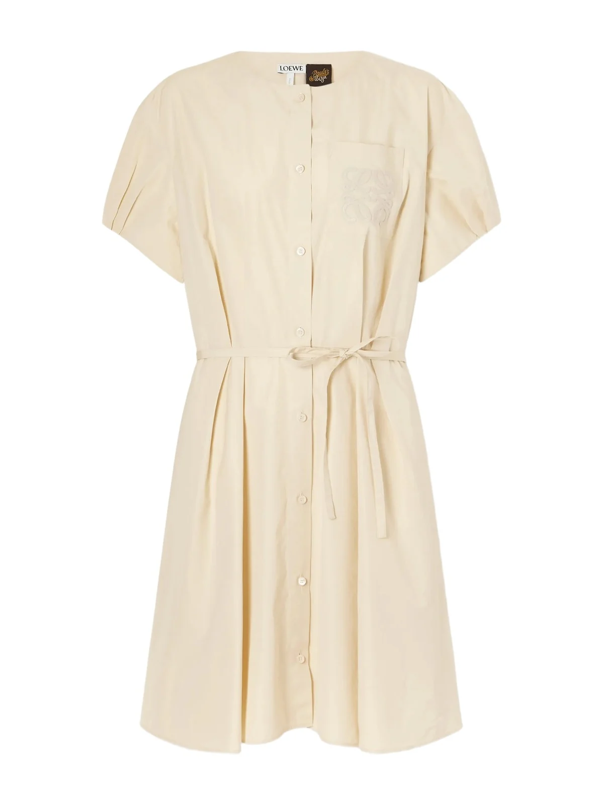 + Paula's Ibiza Anagram Cotton-poplin Mini Dress + Paula's Ibiza Anagram Cotton-poplin Mini Dress