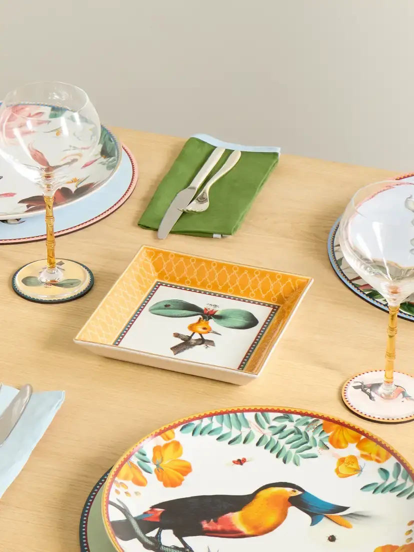 La DoubleJ + Beto Val Gold-plated Painted Porcelain Trinket Tray | Thumbnail 2 La DoubleJ + Beto Val Gold-plated Painted Porcelain Trinket Tray | Thumbnail 2