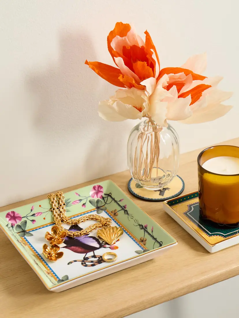 La DoubleJ + Beto Val Gold-plated Porcelain Trinket Tray | Thumbnail 2 La DoubleJ + Beto Val Gold-plated Porcelain Trinket Tray | Thumbnail 2