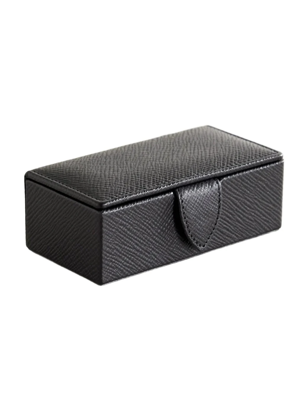 Panama Mini Textured-leather Jewelry Box Panama Mini Textured-leather Jewelry Box