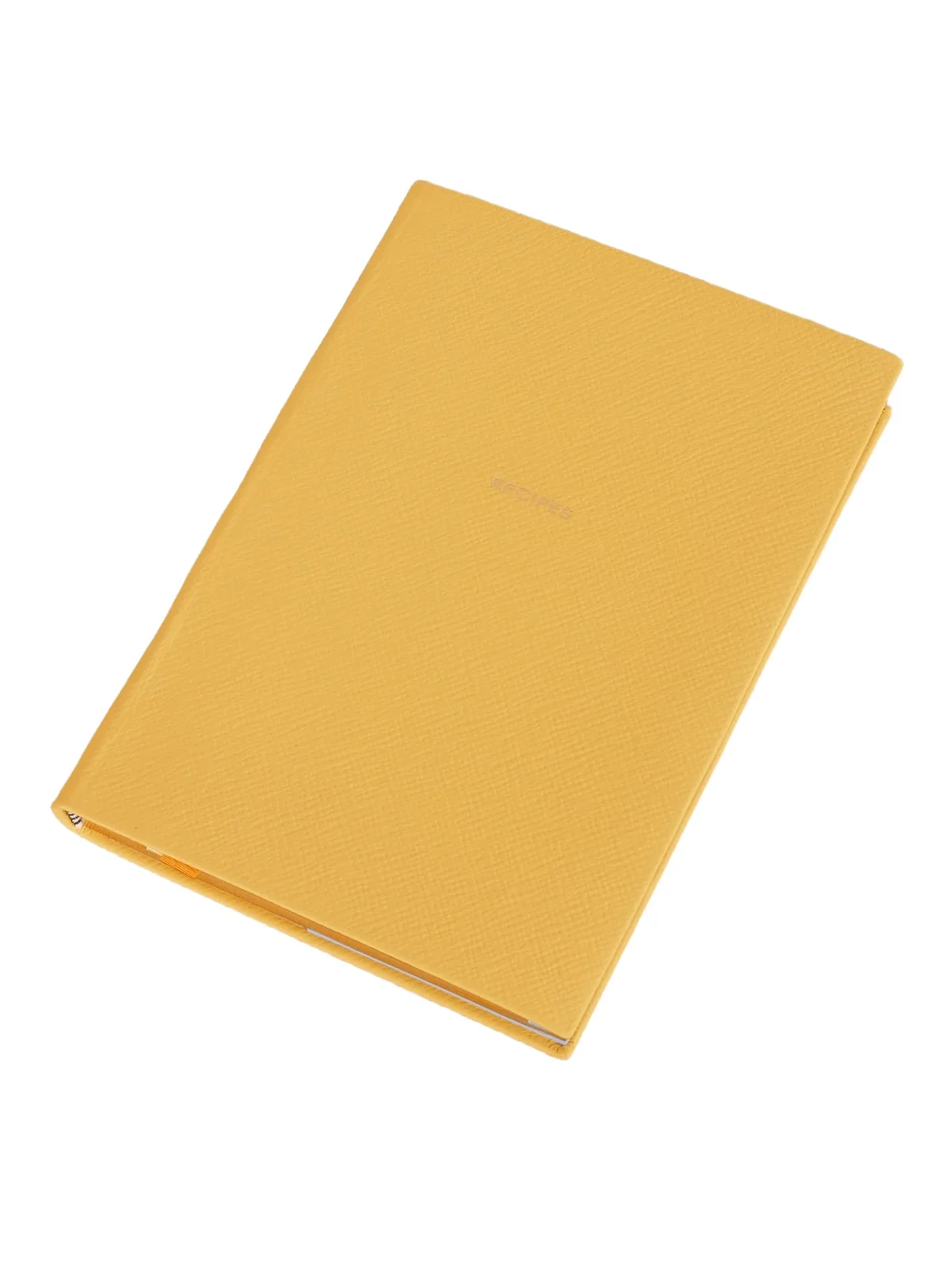 Smythson Recipes Soho Panama Textured-leather Notebook