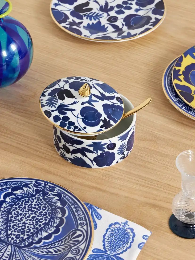 La DoubleJ Goodie Gold-plated Porcelain Jar | Thumbnail 2