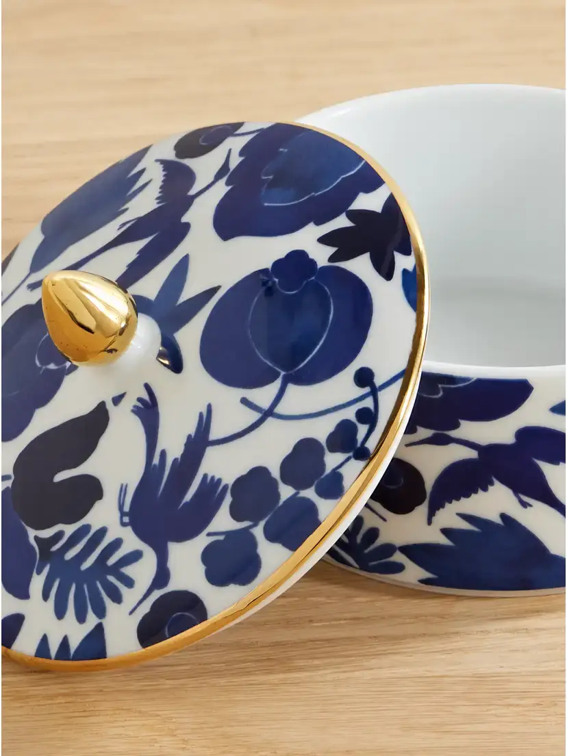 La DoubleJ Goodie Gold-plated Porcelain Jar | Thumbnail 3
