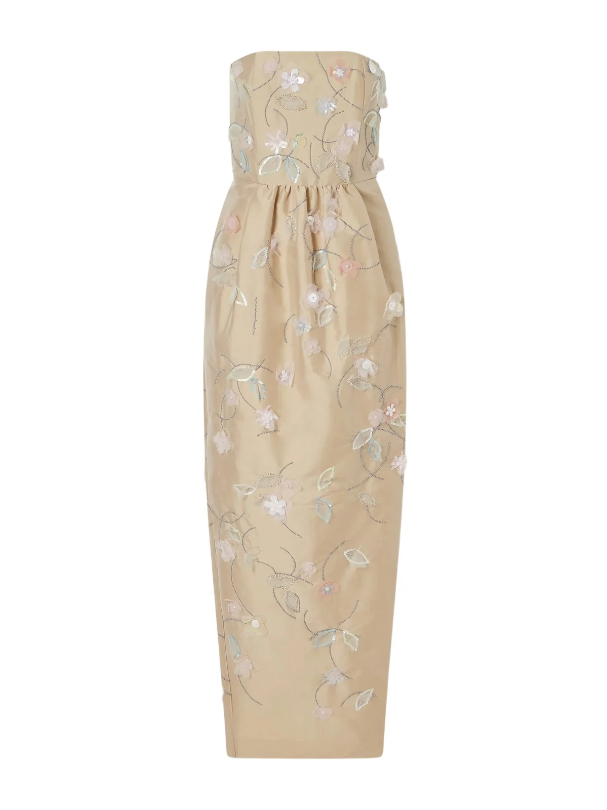 Lena Embellished Taffeta Gown
