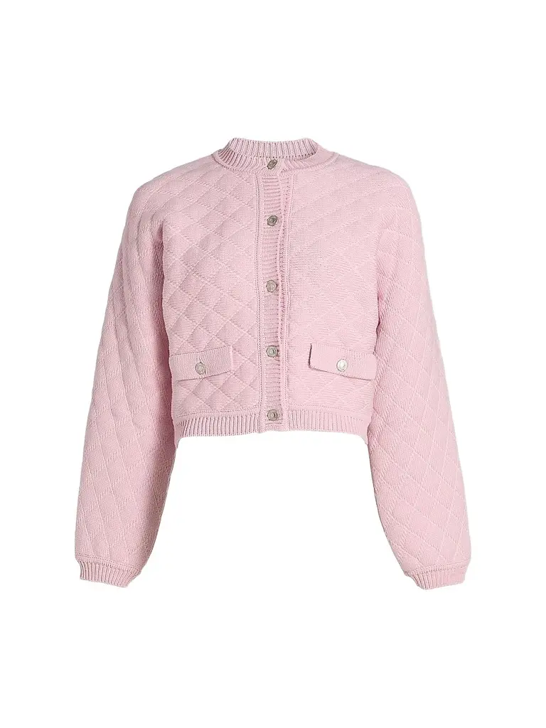 MOSCHINO Women's Quilted Cotton-Blend Jacket | Image 1 MOSCHINO Women's Quilted Cotton-Blend Jacket | Image 1