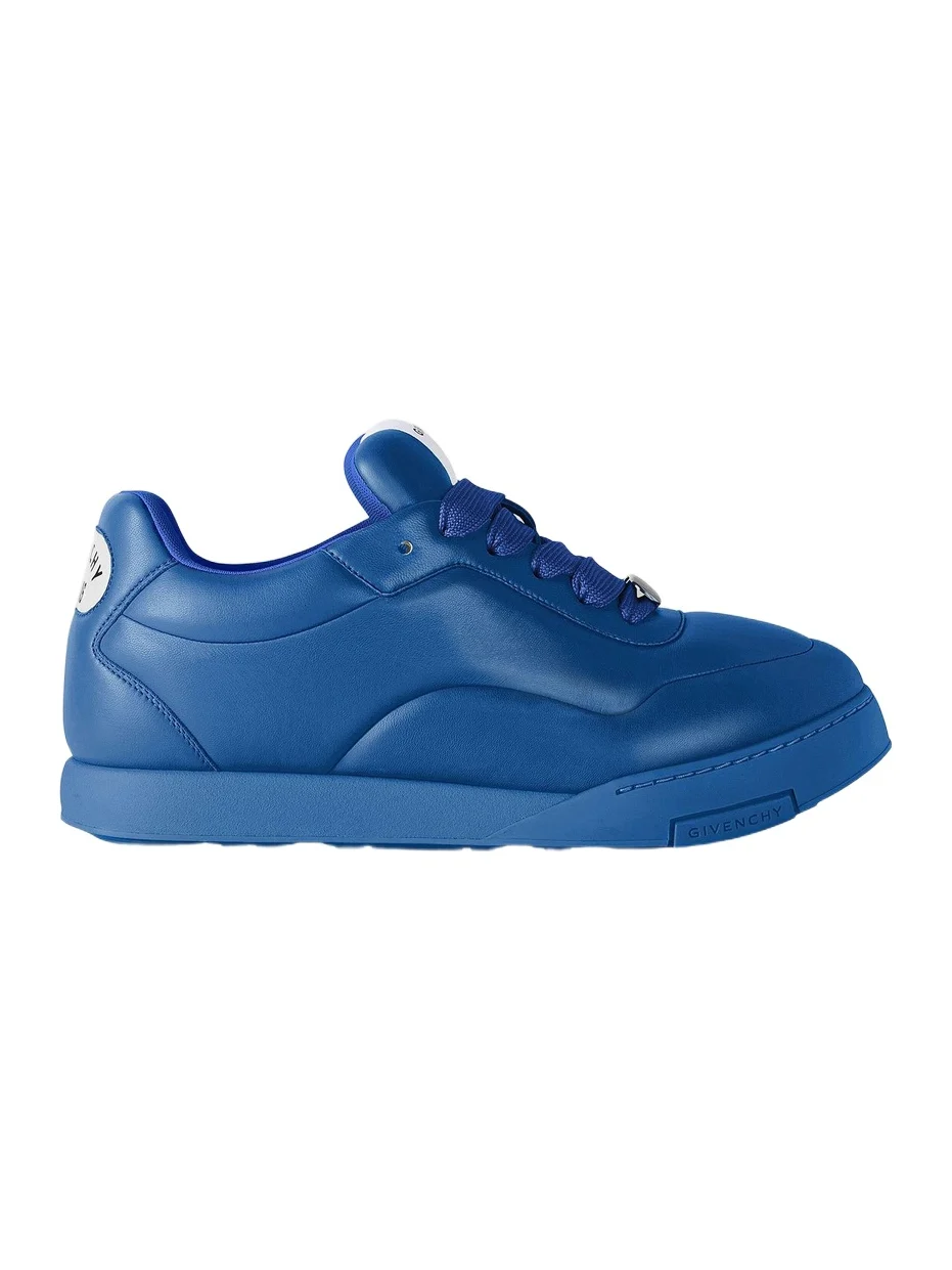 Givenchy Men's Puffy Yard Sneakers in Nappa Leather - Blue