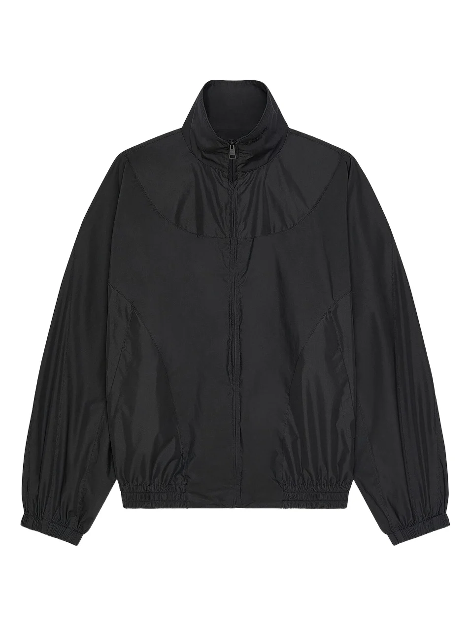 Givenchy Men's Couture Seam Track Jackets with Cut-Outs Details - Black