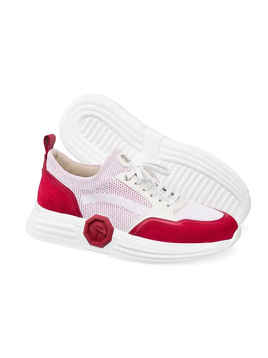 Stefano Ricci Men's Calfskin Leather Sneakers | Thumbnail 3 Stefano Ricci Men's Calfskin Leather Sneakers | Thumbnail 3
