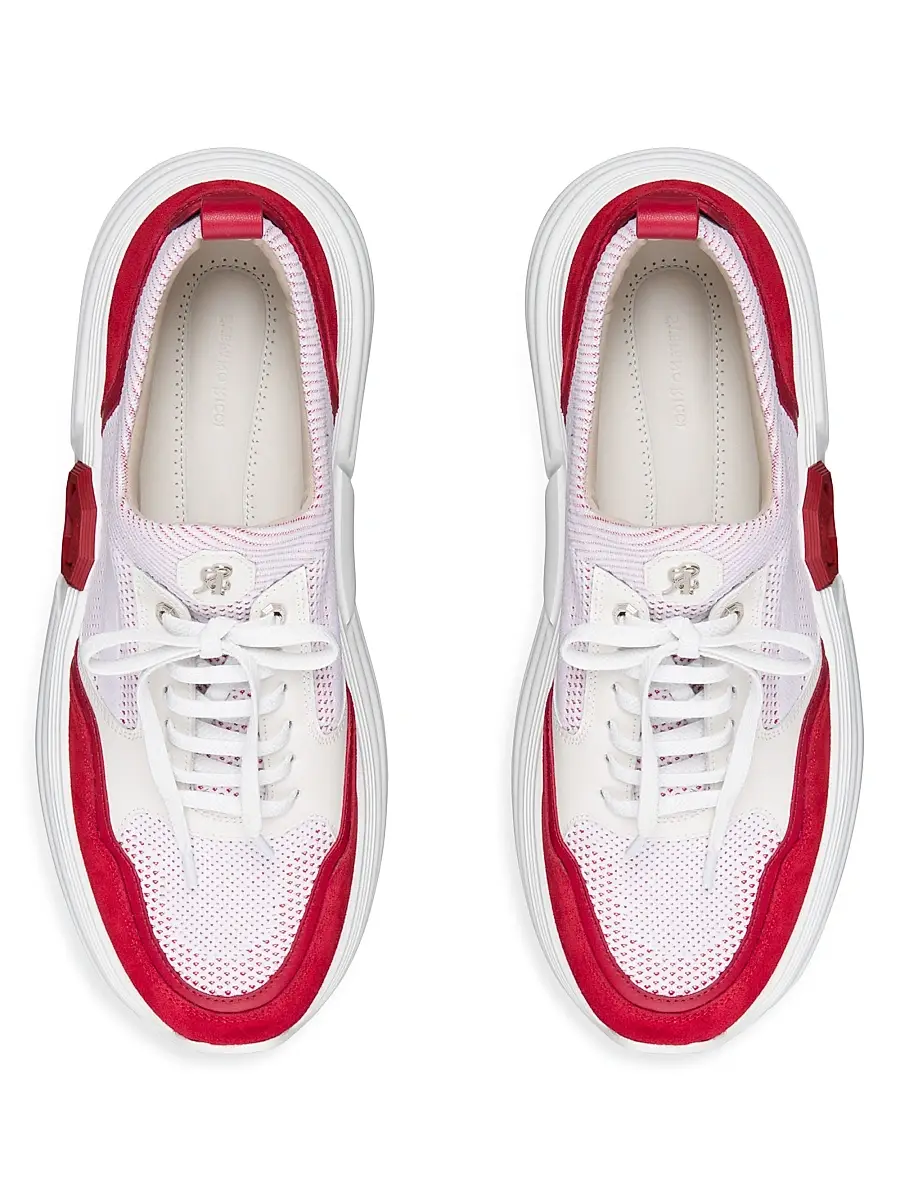 Stefano Ricci Men's Calfskin Leather Sneakers | Thumbnail 4 Stefano Ricci Men's Calfskin Leather Sneakers | Thumbnail 4