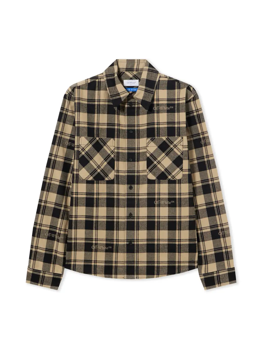 Off-White Check Flann Shirt | Thumbnail 2