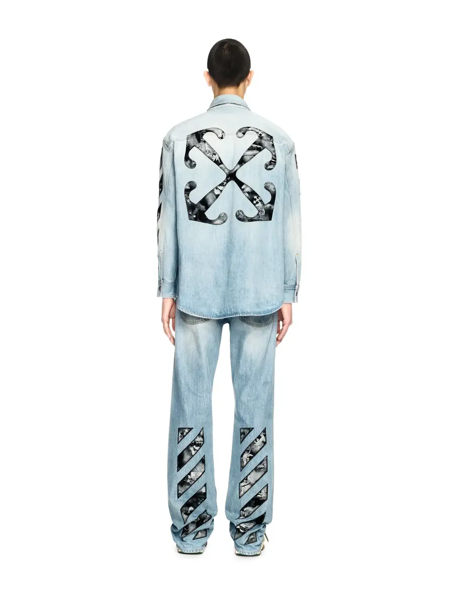Off-White FRESCO DIAG ARR DEN MILIT SHI | Thumbnail 4 Off-White FRESCO DIAG ARR DEN MILIT SHI | Thumbnail 4