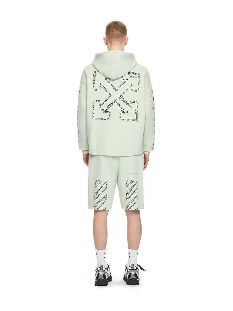 Off-White Type Arrow Diagonal Loose Hoodie | Thumbnail 5