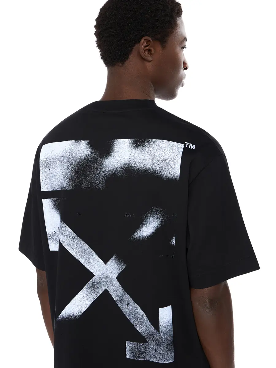 Off-White Stencil Arrow Skate Logo T-Shirt | Thumbnail 2